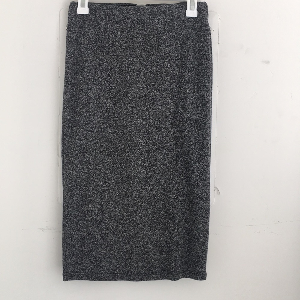 Old navy grey stretch pencil skirt